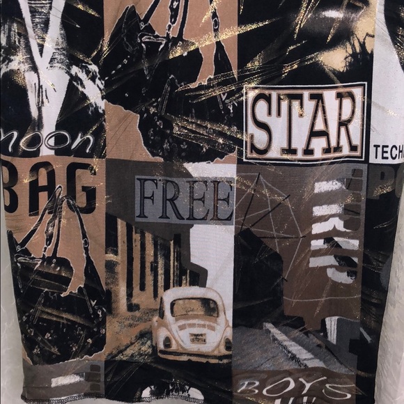 Mid length multi pattern dress - Picture 4 of 5